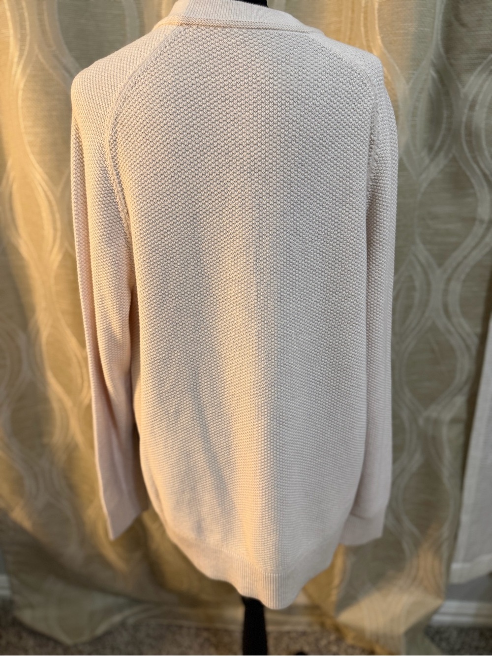 LULULEMON Men’s Lightweight Textured Crewneck Sweater - Cream